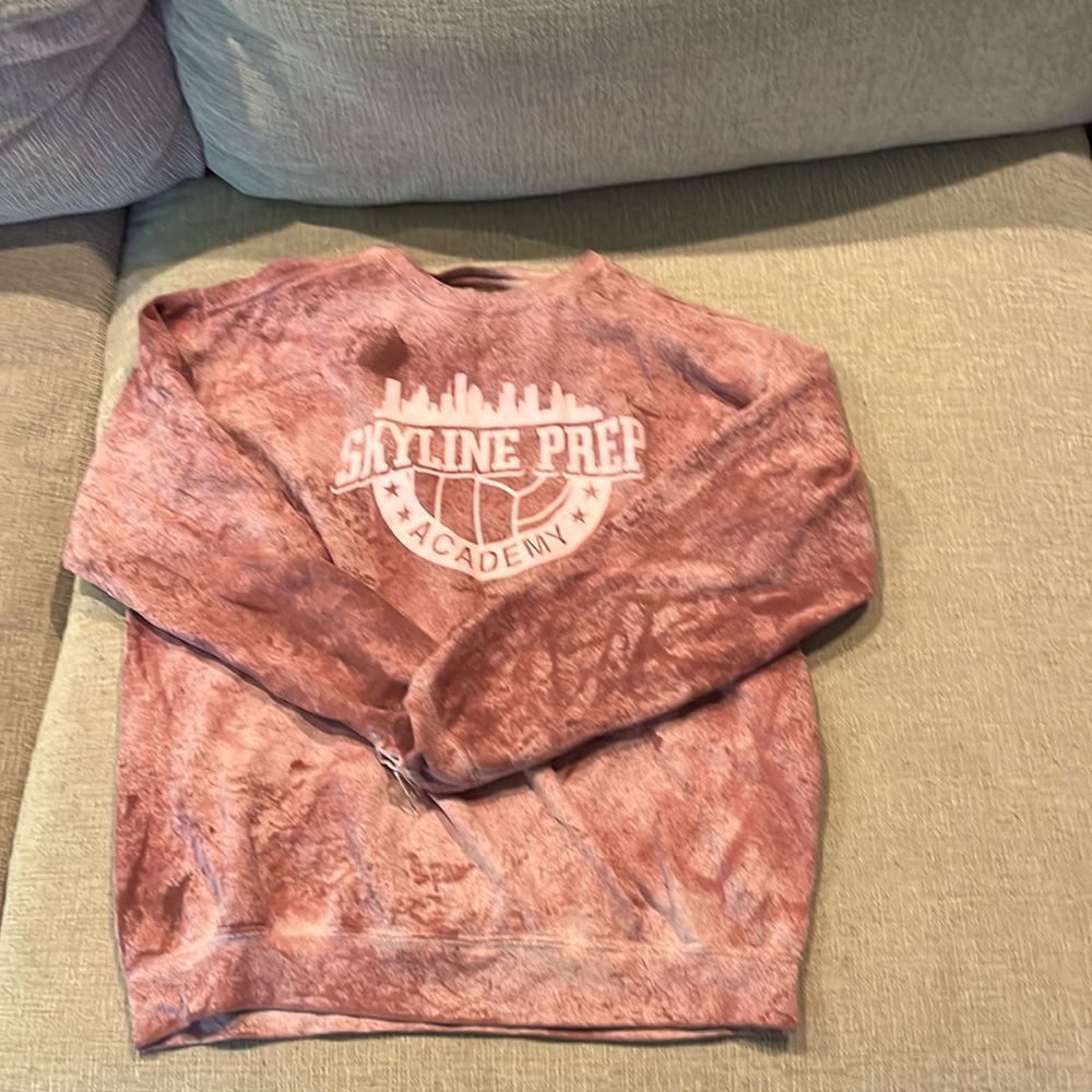 Pink skyline, prep academy, hoodie, never worn